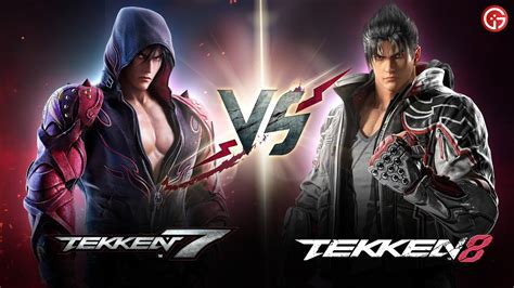 Tekken 7 Vs Tekken 8 Jin Kazama Comparison Youtube