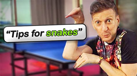 "Tips for snakes?" - YouTube