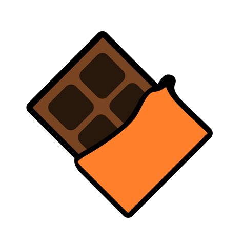 dark chocolate snack that has been opened from the package 36517293 PNG