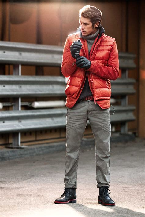 Мужской зимний спортивный стиль одежды - 80 фото