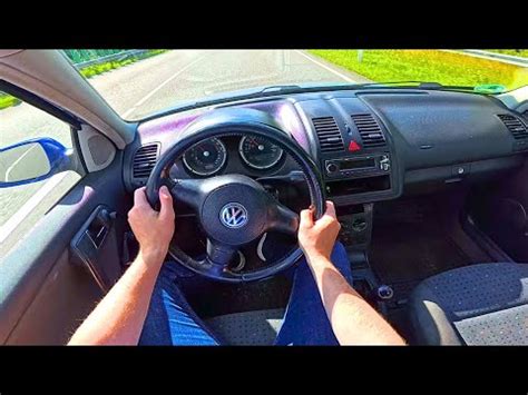 2001 VW Polo Pov Test Drive At Germany Autobahn Vw Polo