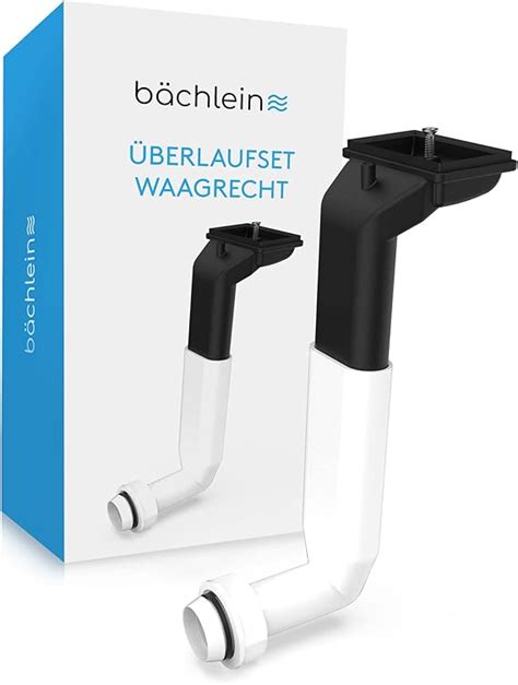 Bächlein trop plein pour évier de cuisine avec raccord horizontal kit