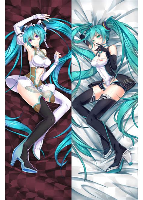 Hatsune Miku Dakimakura Hugging Body Pillow Package Kiss Anime