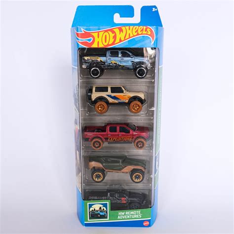 Hot Wheels Five Pack Remote Adventures Explore Race And Conquer Etsy