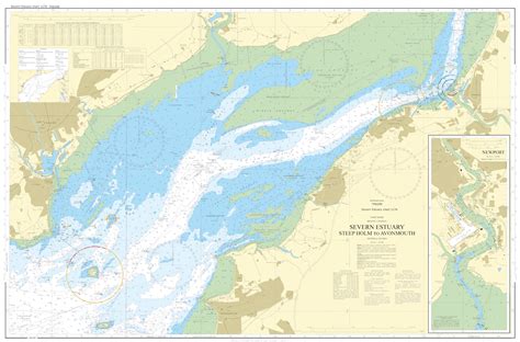 Severn Estuary Sea Chart