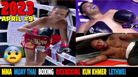 Top 50 Brutal Knockouts MMA Muay Thai Kickboxing Boxing2023 4 9