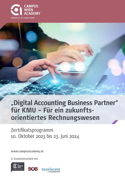 Campus Wien Academy - "Digital Accounting Business Partner" für KMU by