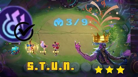 MLBB MAGIC CHESS S T U N Tharz skill3 mlbb เลนไปเรอย โมบายรเจ