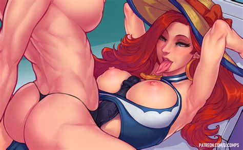 Patreon Pool Party Miss Fortune X Fiora Part By Fizzz Hentai Foundry