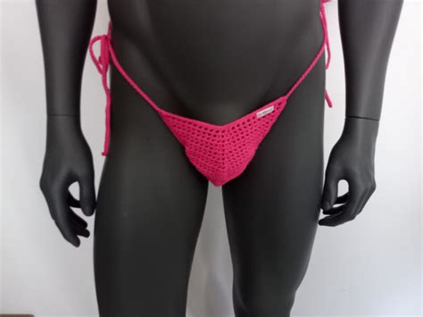 Men Fishnet Crochet Thong The Bikini Fishnet Crochet Men Thebikini
