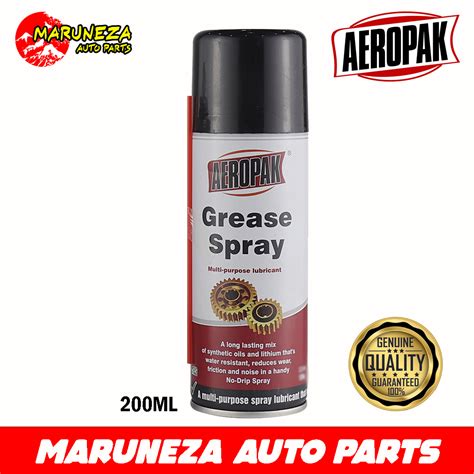 Aeropak Grease Spray 200ML 4 25oz Lazada PH