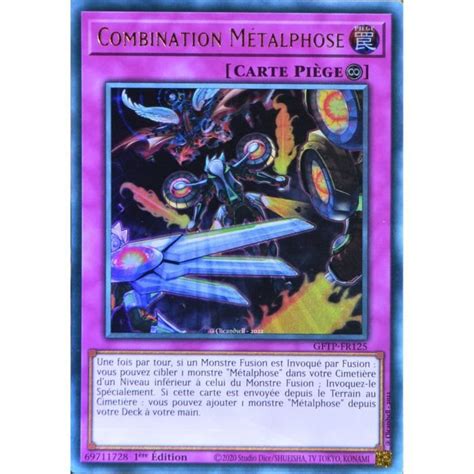 Carte Yu Gi Oh Gftp Fr Combination M Talphose Ultra Rare Neuf Fr