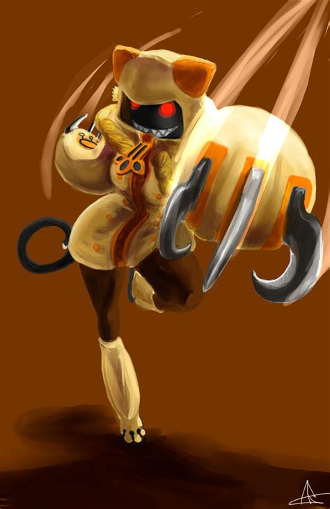 Taokaka Slashyslashy By Psycartist On Deviantart