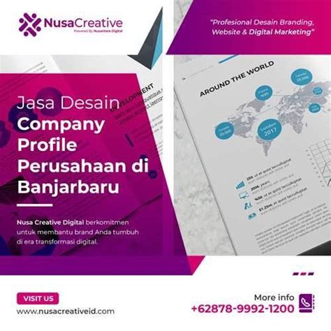 Jasa Desain Company Profile Perusahaan Di Banjarbaru