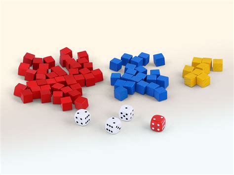 Купить Набор деревянных фишек и кубиков для игры Эволюция в интернет ...