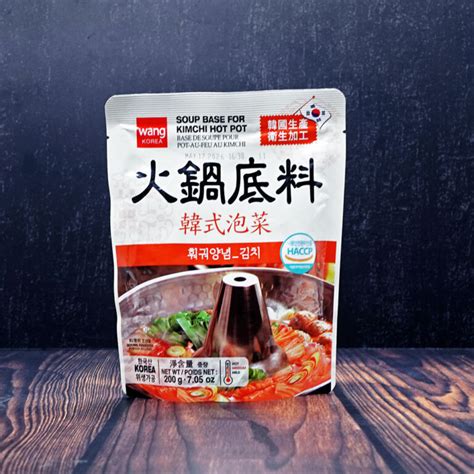Wang Korea Kimchi Hot Pot Soup Base 200g Market Kokoro