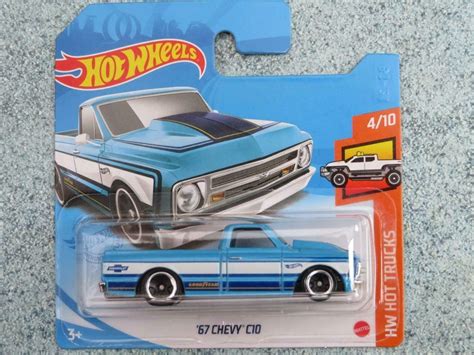 Hot Wheels Chevy C Chevrolet Blue Hw Hot Trucks Perfect Etsy UK