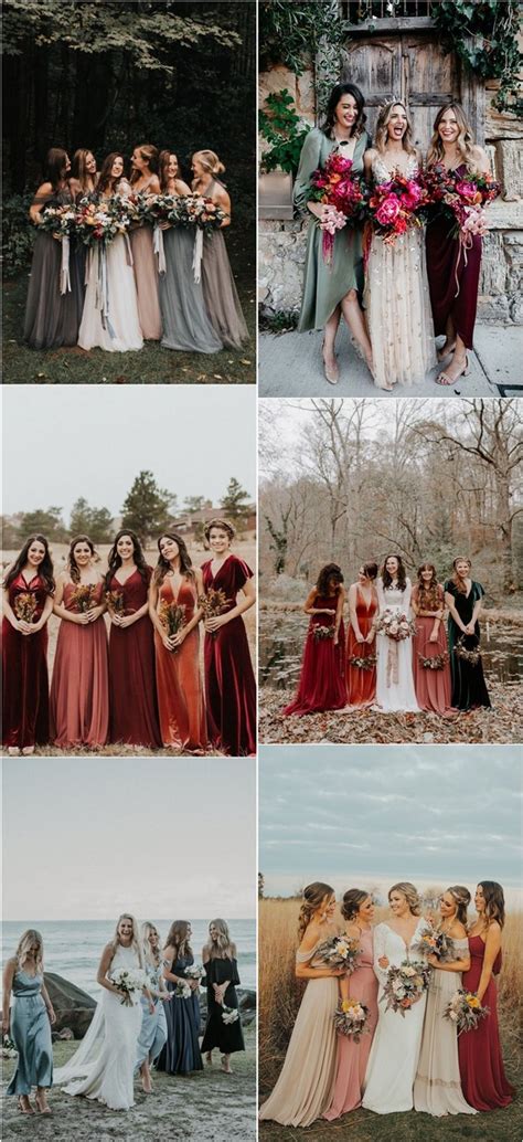 20 Mismatched Bridesmaid Dresses For 2020 Roses And Rings