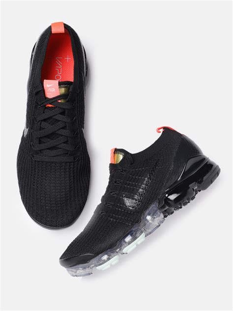 Buy Nike Men Black Air Vapormax Flyknit 3 Sneakers Casual Shoes For Men 10930346 Myntra