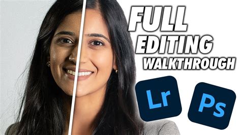 Portrait Editing Walkthrough For Clean Professional Headshots Lightroom And Photoshop Youtube