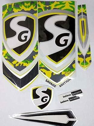 sg dc sg savage edition cricket bat sticker bat sticker buy sg dc sg