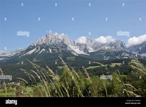 beautiful landscape   austria alps stock photo alamy