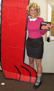 22 Emily Elizabeth from Clifford costume for literacy parade 2018 ideas