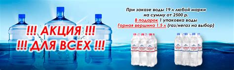 Заказать питьевую воду с доставкой на дом в Москве - «Вода ОнЛайн»