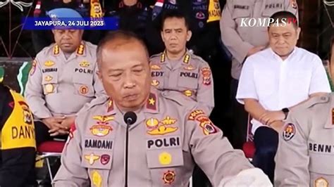 Polisi Soal Temuan Senpi Buatan Jerman Dan Amunisi Di Jayapura