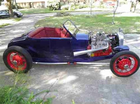 Ford Model T Roadster Hot Rod Speedster Tin Lizzie A Custom Rat Steel Image Fuel
