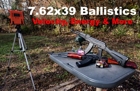 7.62x39 Ballistics - Velocity, Energy, Drop & More