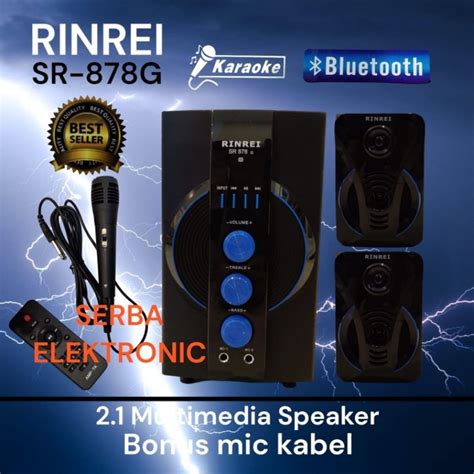 Jual Speaker Aktif Rinrei Sr 878 G Shopee Indonesia