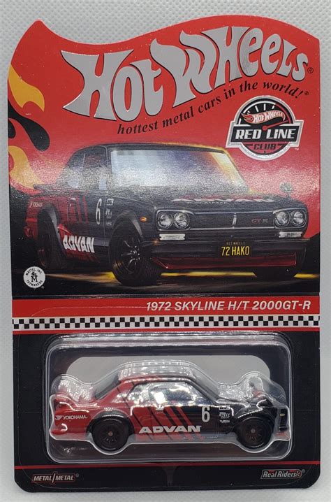 Hot Wheels 2024 RLC Exclusive 1972 Skyline H T 2000GT R Advan Livery
