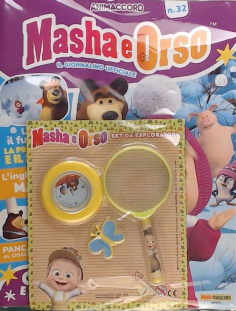 Masha E Orso Magazine Set Da Esploratore 40032 13 1 2024