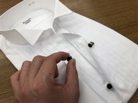 Excy Formal Stud Buttons Needed For Tuxedo Shirts And How To Install