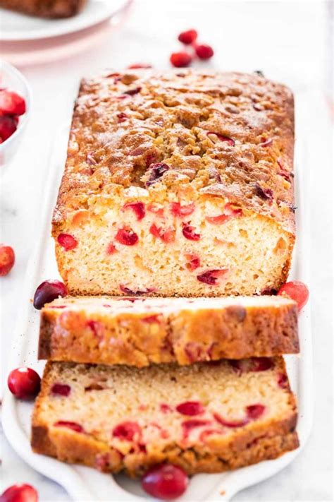 Cranberry Orange Bread Easy And So Moist Plated Cravings