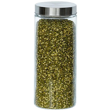 Buy Femora Kitchen Storage Jar Clear Glass For Keeping Grains Pulses Online At Best Price Of