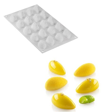 Molde Silicone Quenelle Silikomart