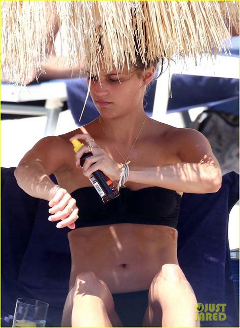 Alicia Vikander Soaks Up Some Sun While Lounging In Her Bikini Photo Alicia Vikander