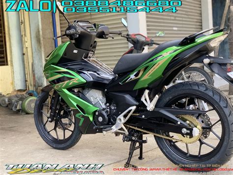 Tem Rời WInner X GTR 150 Xanh Đen hot