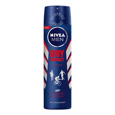 Nivea Men Deodorant Spray Dry Impact Plus Ntuc Fairprice