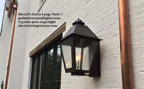 46. Style 1 Natural Gas Lantern - Gas Lanterns and Lights