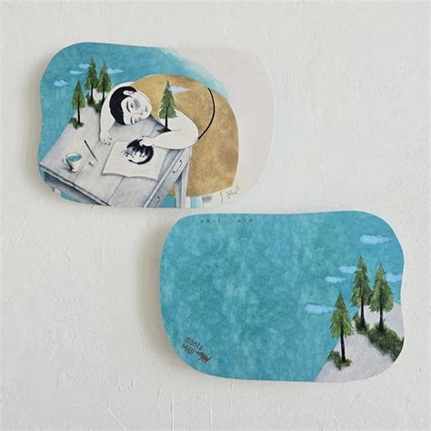 MiW Post Card Hentai On The Desk NOOK