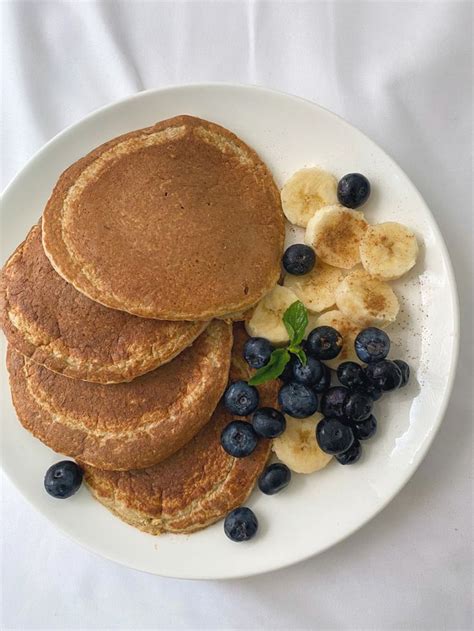 Pancake De Avena En 2024 Comida Saludable Desayuno Pancakes De Avena