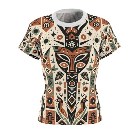 womens tribal art  shirt african american fusion  optimal hub tk