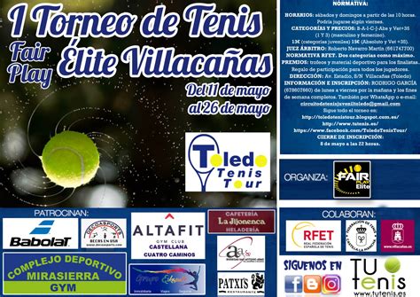 TOLEDO TENIS TOUR TTT2019 I Torneo de Tenis Fair Play Élite