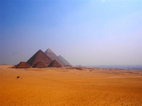 The Giza Plateau And Tahrir Square Around 200