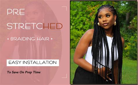 Honey Blonde 27 Braiding Hair Pre Stretched Kanekalon Knotless