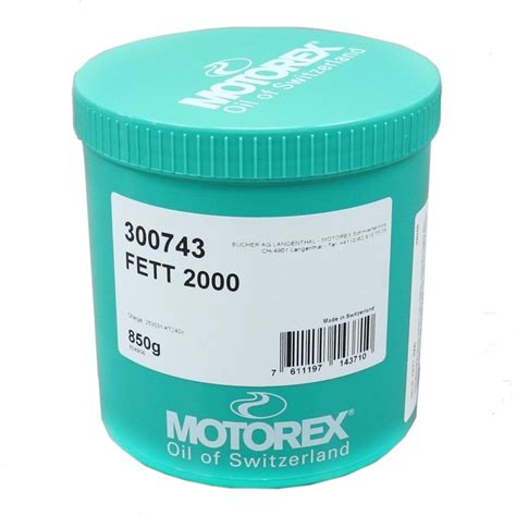 Motorex Grease FETT 2000 850g - Ziegen Brasil