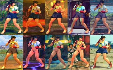USF4 Mod Horny Sakura Uniform By SegadorMods On DeviantArt